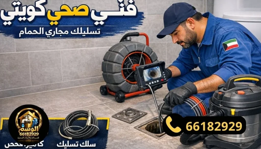 تسليك مجاري جنوب عبدالله المبارك بدون تكسير