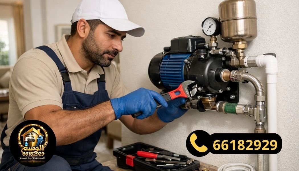 فني تصليح مضخات مياه منزلية في جنوب عبدالله المبارك بالكويت