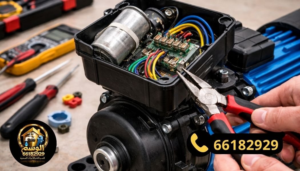 إصلاح لوحة التحكم الكهربائية لمضخة المياه