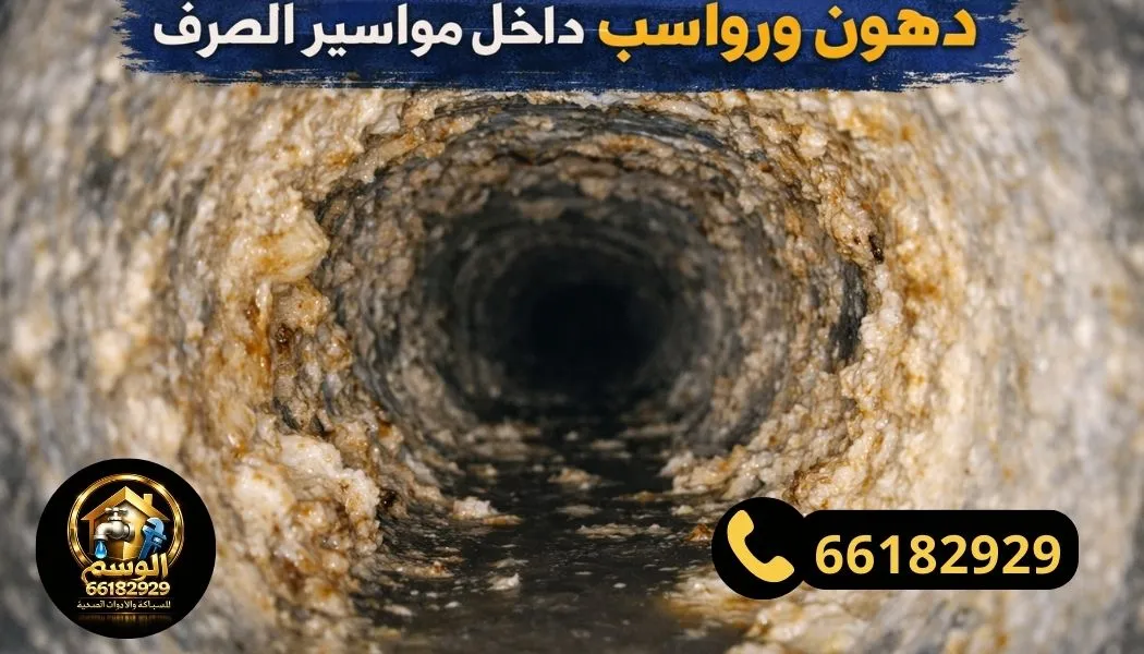 أسباب انسداد مجاري الصرف الصحي في جنوب عبدالله المبارك