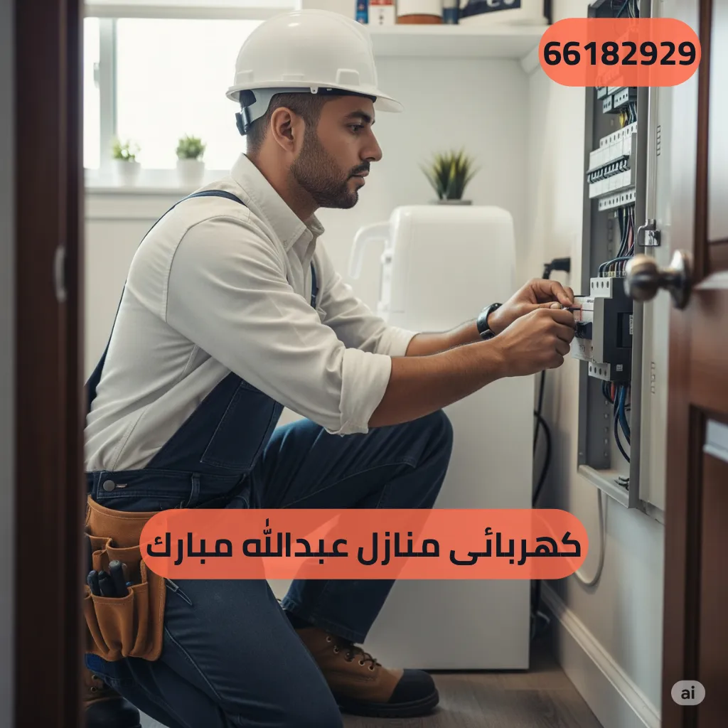 كهربائى منازل عبدالله مبارك