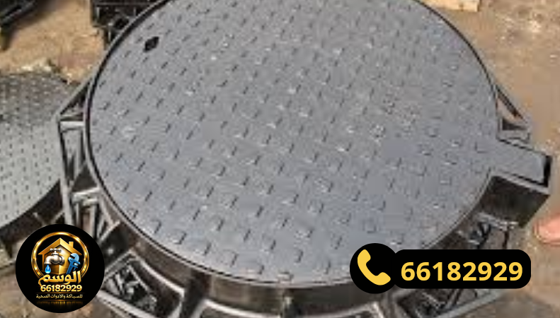 غطاء منهول حديد للشوارع والمداخل