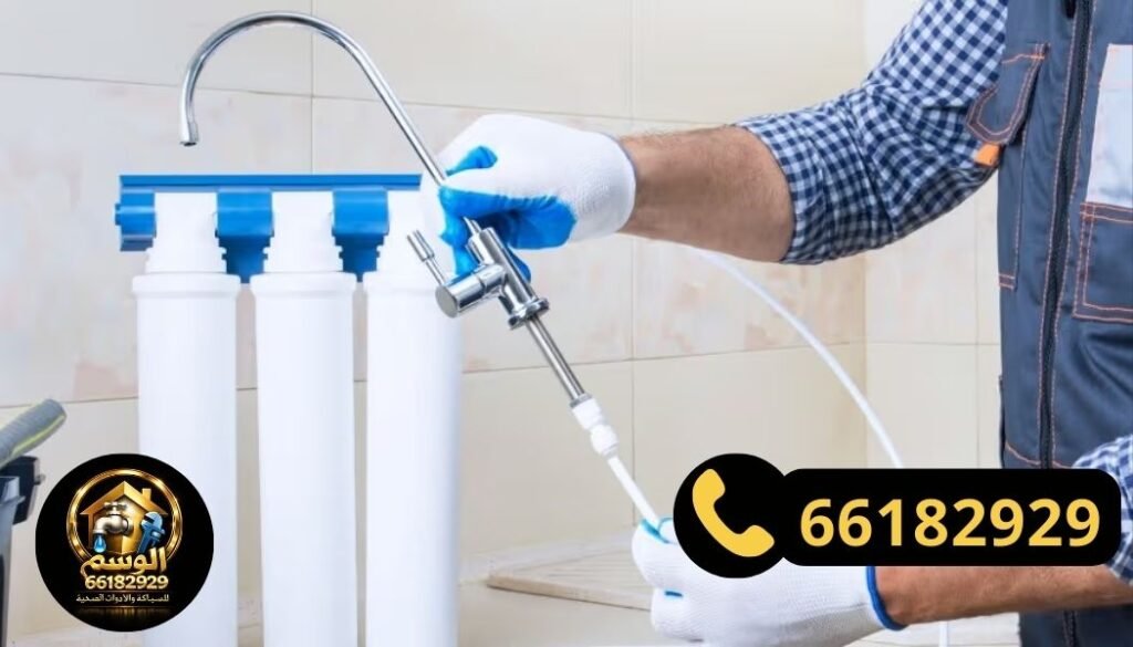 تركيب فلاتر مياه الكويت بواسطة فني متخصص بخبرة 10 سنوات