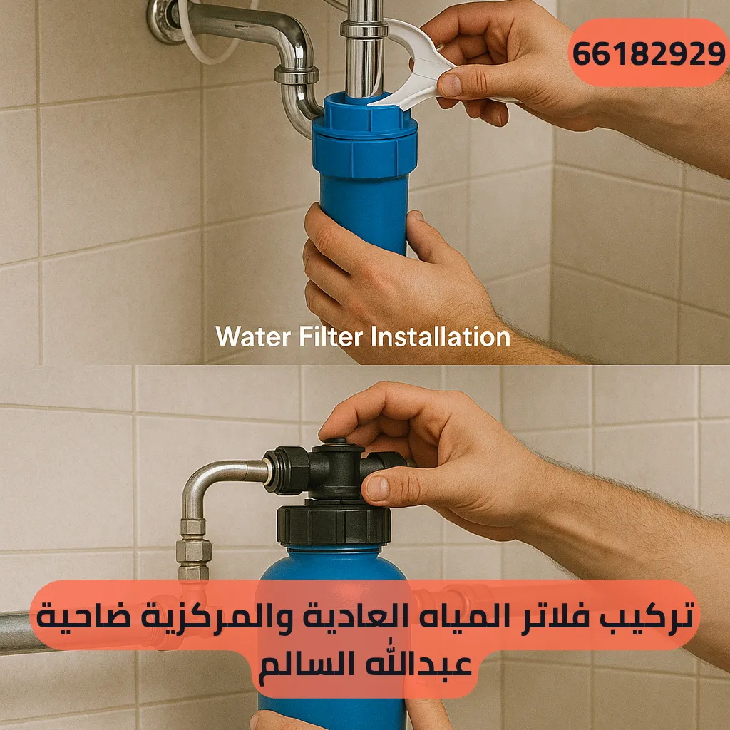 تركيب فلاتر المياه العادية والمركزية ضاحية عبدالله السالم