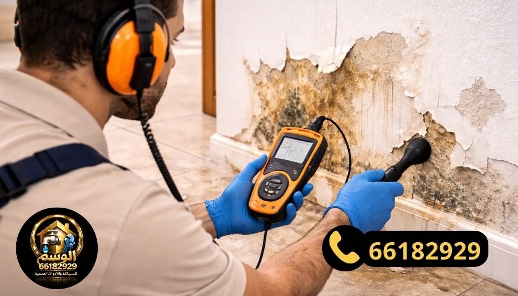 كشف تسريب المياه باستخدام أجهزة حديثة بدون تكسير