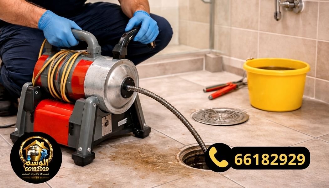 تسليك مجاري باستخدام ماكينة ضغط حديثة بدون تكسير
