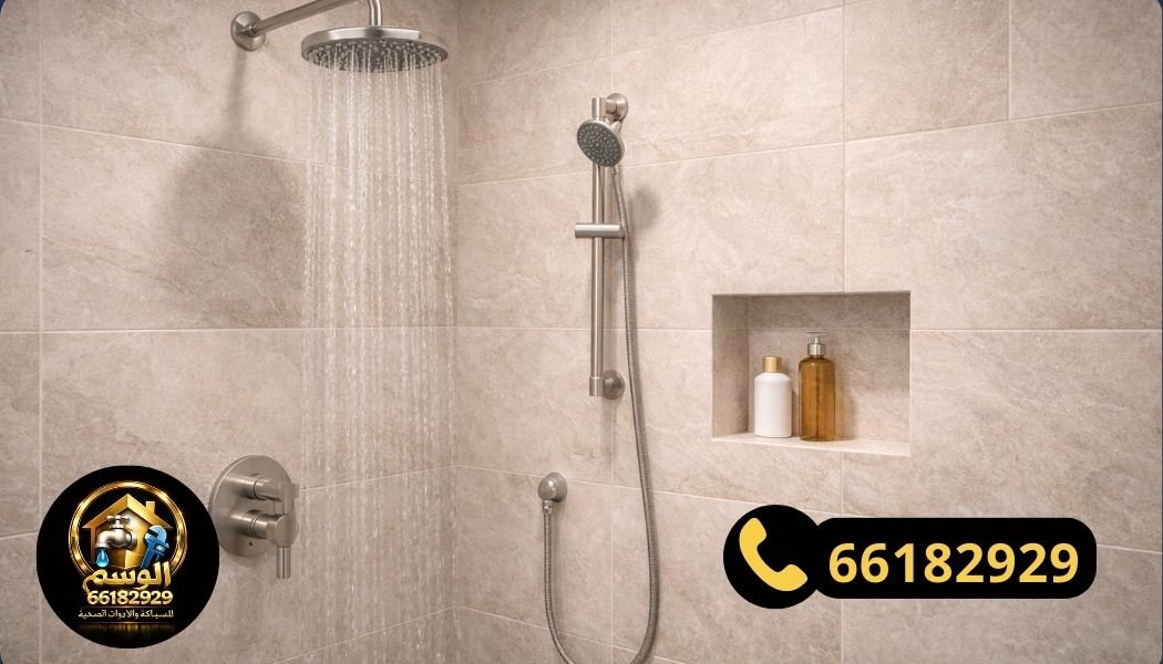 تركيب شورات ثابتة ومتحركة في الحمامات