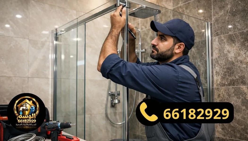 فني تركيب شاور بوكس بالكويت – 66182929